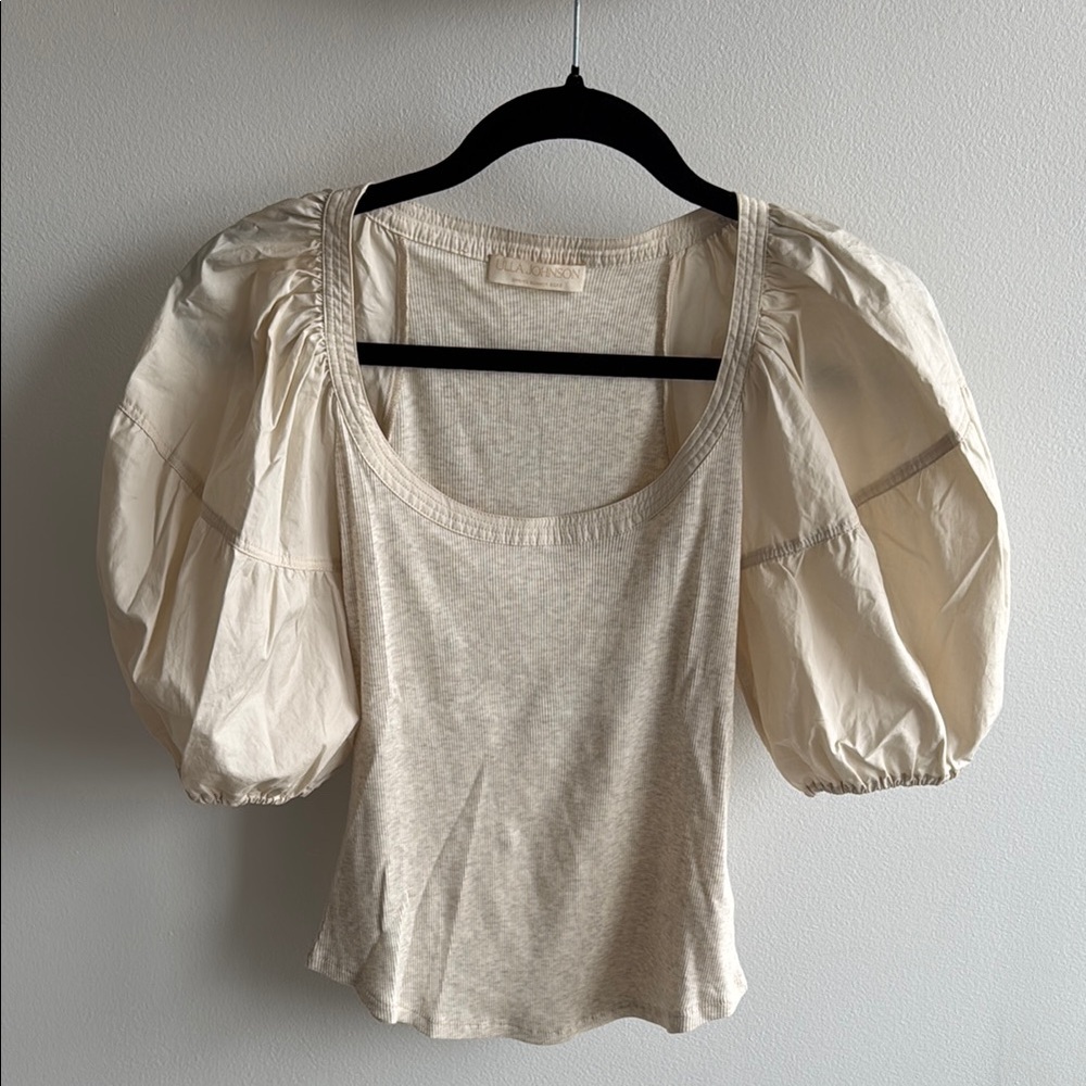 Ulla Johnson Puff Sleeve Top